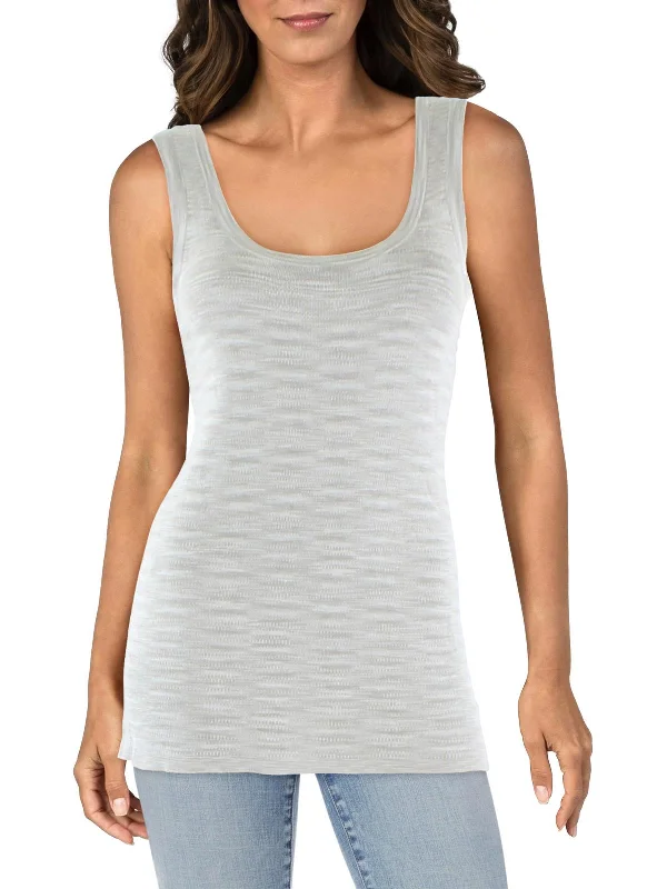 Womens Space Dye Tank Pullover Top