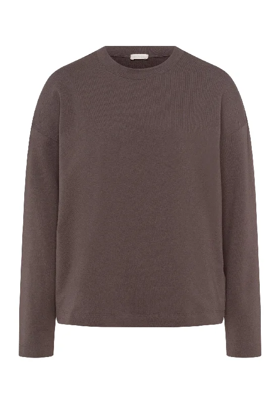 Natural Living Cotton Crewneck Pullover | Shale 78674-2119