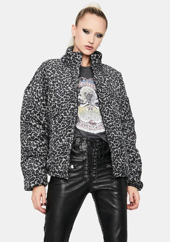 Killer Kitten Puffer Jacket