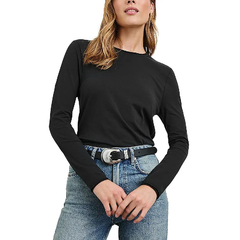 Womens Organic Cotton Crewneck Pullover Top