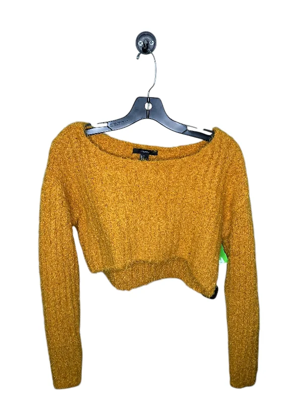 Sweater By Forever 21 In Yellow, Size: M