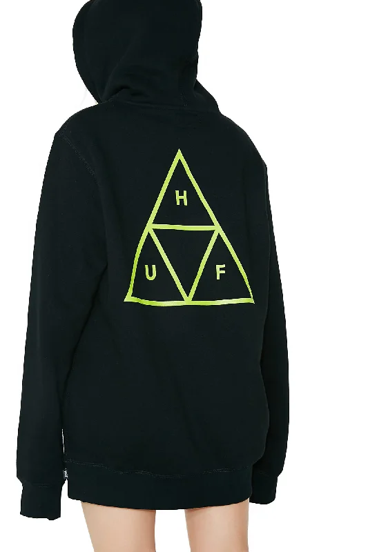 Triple Triangle Pullover Hood