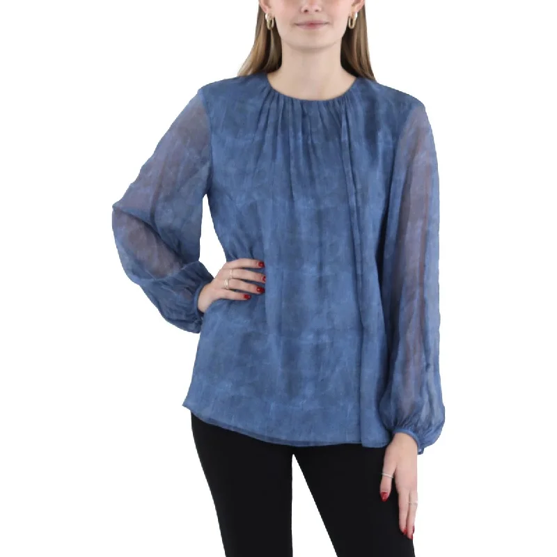 Womens Crewneck Casual Pullover Top