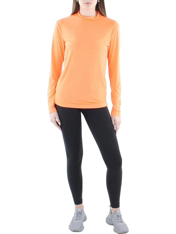 Womens High Neck Pullover Pullover Top