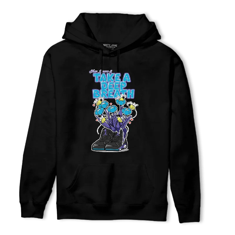 NastyJamz Aqua 6s Hoodie Match Bee Sneaker