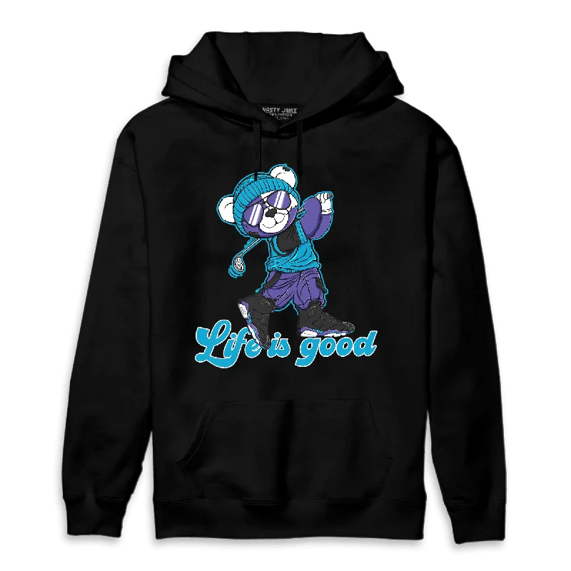 NastyJamz Aqua 6s Hoodie Match BER Like Golf