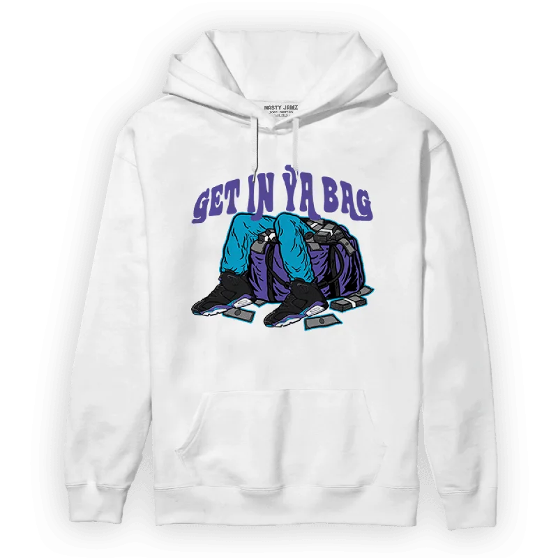 NastyJamz Aqua 6s Hoodie Match Get In Ya Bag