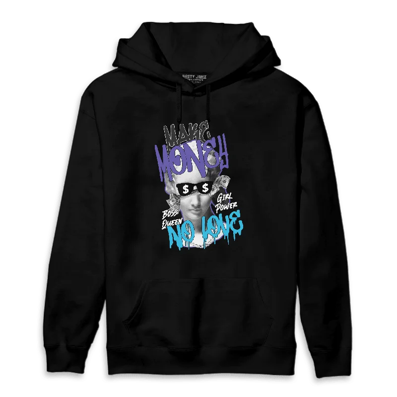 NastyJamz Aqua 6s Hoodie Match Make Money No Love