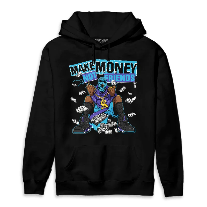 NastyJamz Aqua 6s Hoodie Match Make Money Not Friends