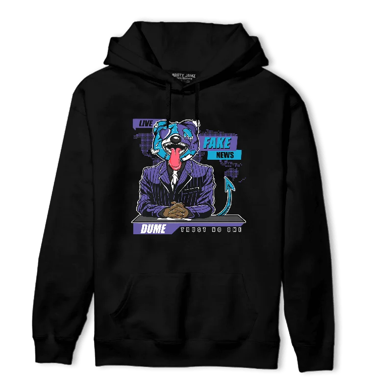 NastyJamz Aqua 6s Hoodie Match News Presenter BER