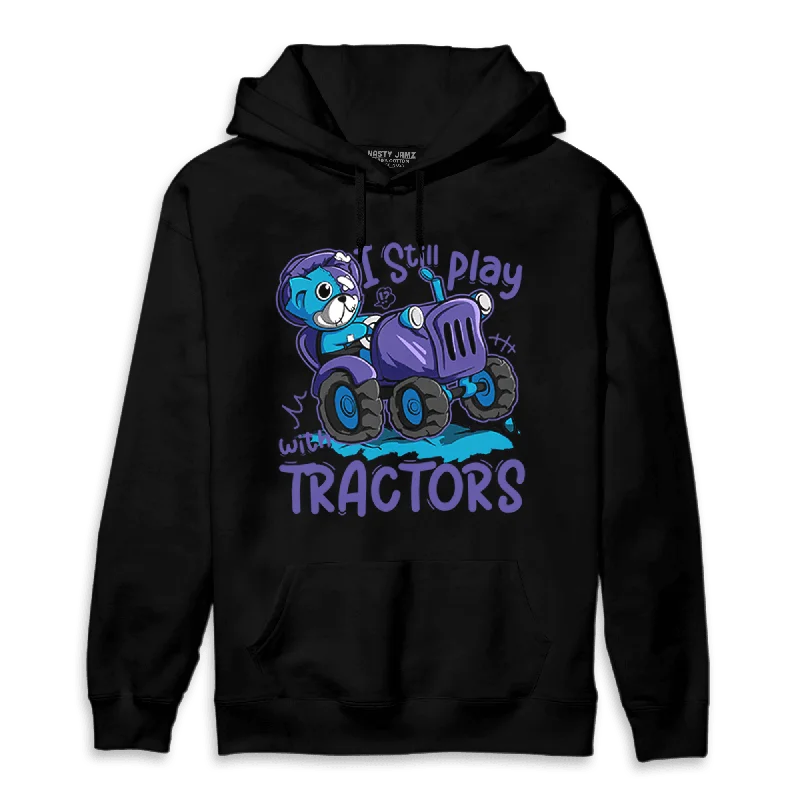 NastyJamz Aqua 6s Hoodie Match Play With Tractors BER