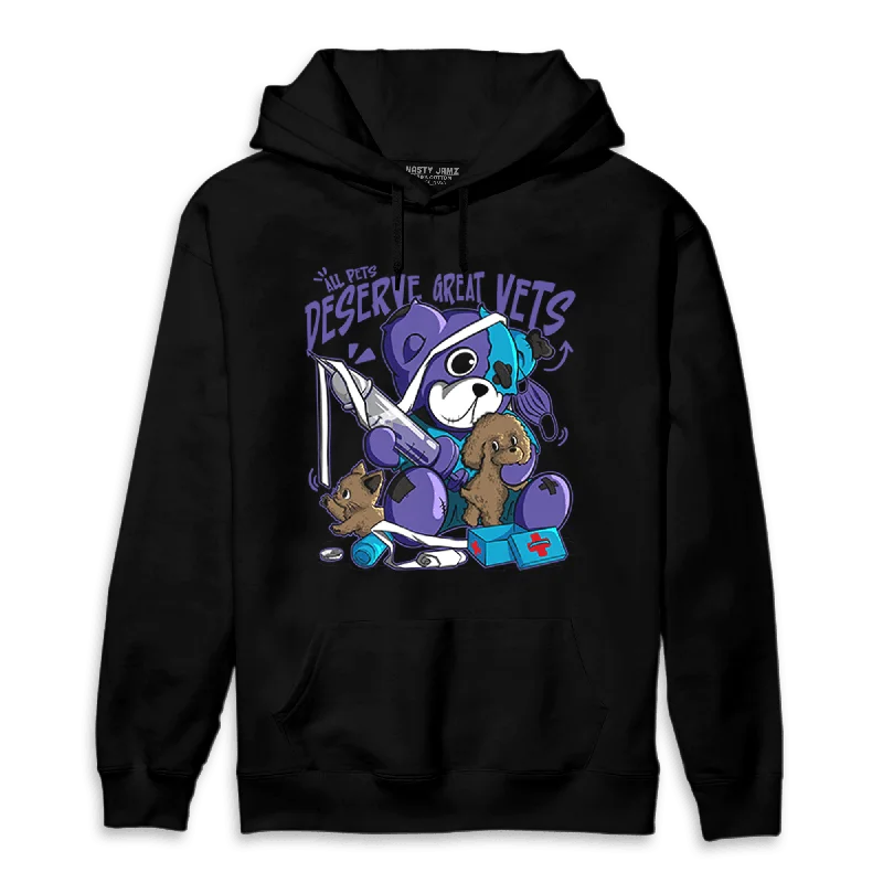 NastyJamz Aqua 6s Hoodie Match Veterinary BER