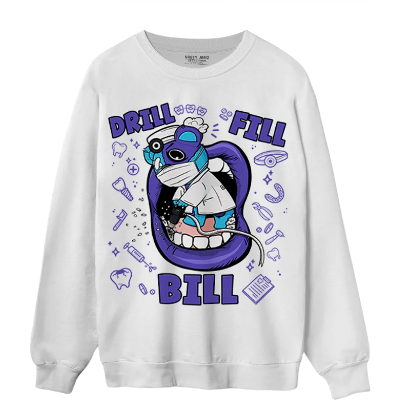 NastyJamz Aqua 6s Sweatshirt Match BER The Dentist