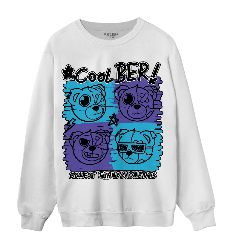 NastyJamz Aqua 6s Sweatshirt Match Cool BER