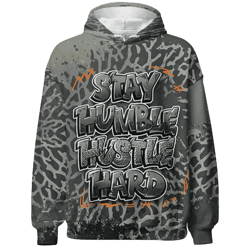 NastyJamz Fear Pack 3s Hoodie Match Stay Humble Hustle Hard All-Over Print