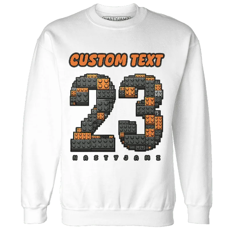 NastyJamz Fear Pack 3s Sweatshirt Match Number 23 Custom Text