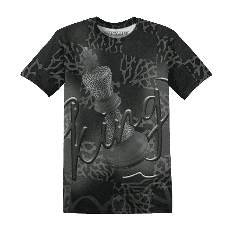 NastyJamz Fear Pack 3s T-Shirt Match Black King All-Over Print