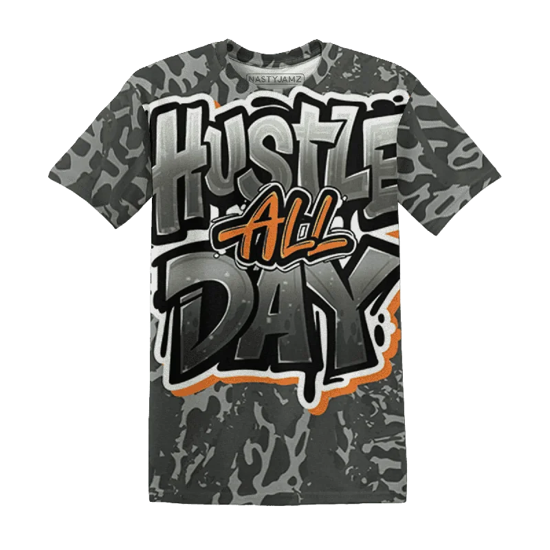 NastyJamz Fear Pack 3s T-Shirt Match Hustle All Day All-Over Print