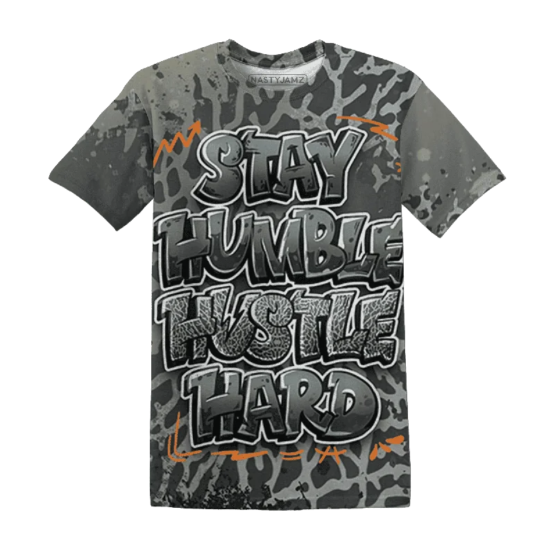 NastyJamz Fear Pack 3s T-Shirt Match Stay Humble Hustle Hard All-Over Print