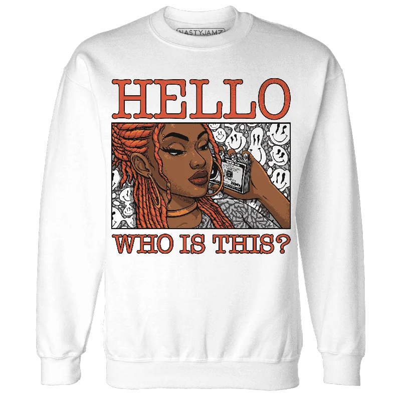 NastyJamz Georgia Peach 3s Sweatshirt Match Hello Girl