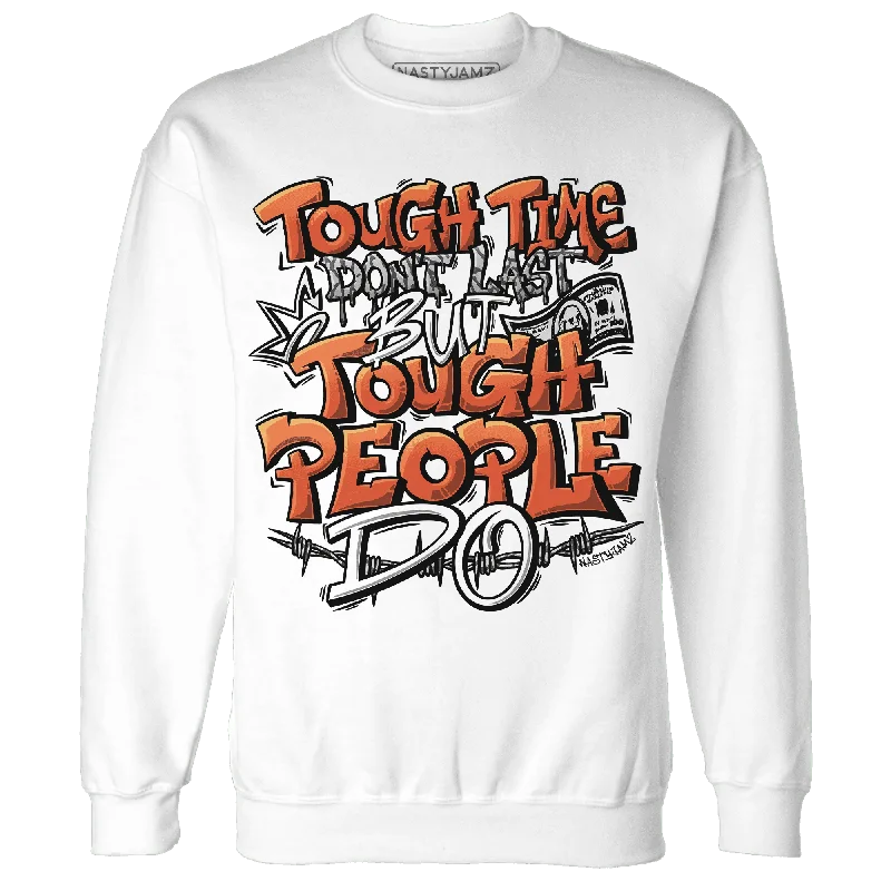 NastyJamz Georgia Peach 3s Sweatshirt Match Tough People Never Fall