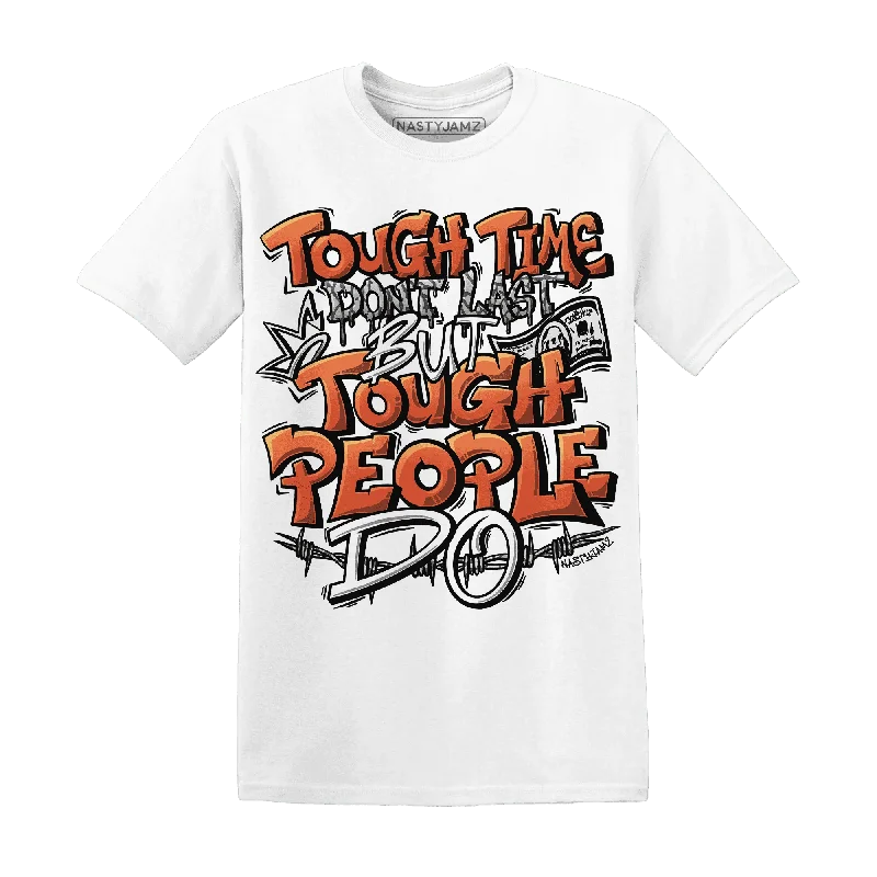 NastyJamz Georgia Peach 3s T-Shirt Match Tough People Never Fall