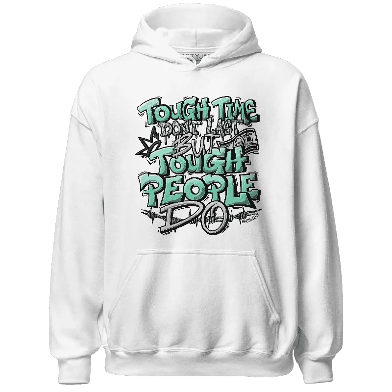 NastyJamz Green Glow 3s Hoodie Match Tough People Never Fall