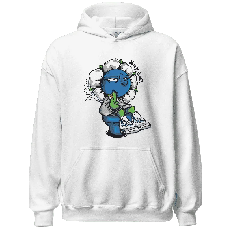 NastyJamz Industrial Blue 4s Hoodie Match Rebel Bloom