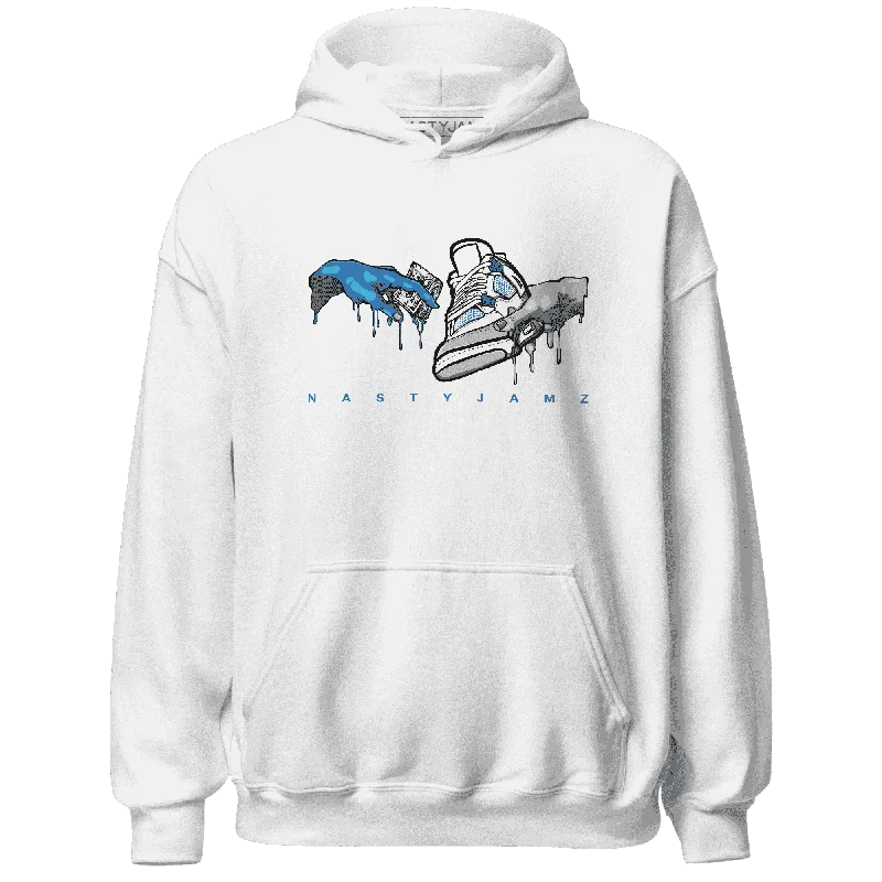 NastyJamz Industrial Blue 4s Hoodie Match Take My Money Sneaker