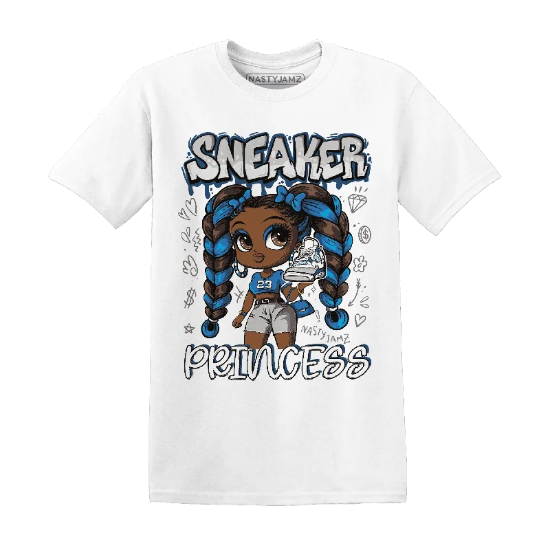 NastyJamz Industrial Blue 4s T-Shirt Match Sneaker Princess