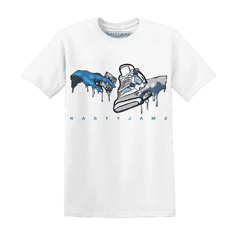 NastyJamz Industrial Blue 4s T-Shirt Match Take My Money Sneaker