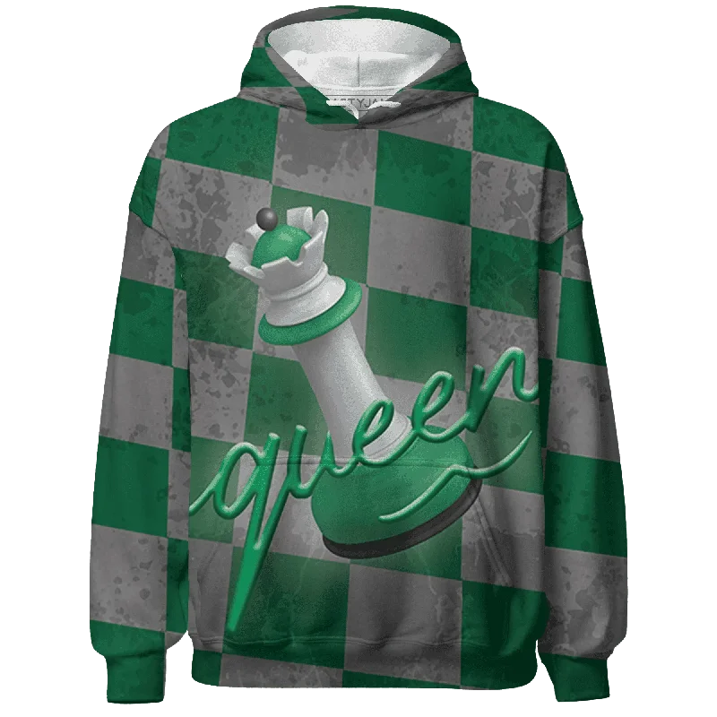 NastyJamz Lucky Green 5s Hoodie Match Black Queen All-Over Print