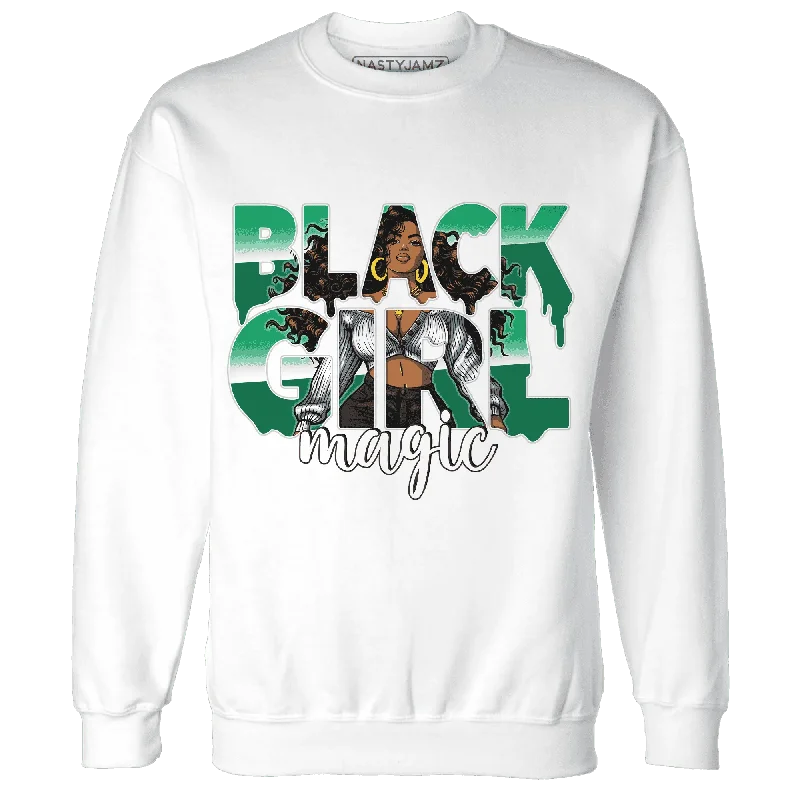 NastyJamz Lucky Green 5s Sweatshirt Match Black Girl Magic