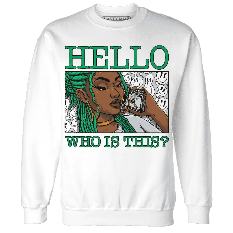 NastyJamz Lucky Green 5s Sweatshirt Match Hello Girl