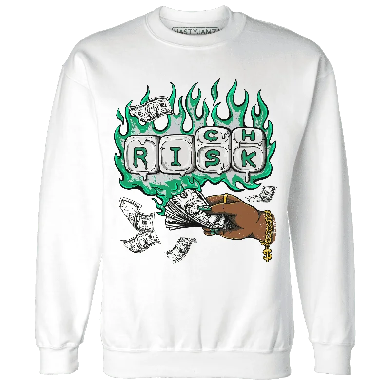 NastyJamz Lucky Green 5s Sweatshirt Match Rich Or Risk