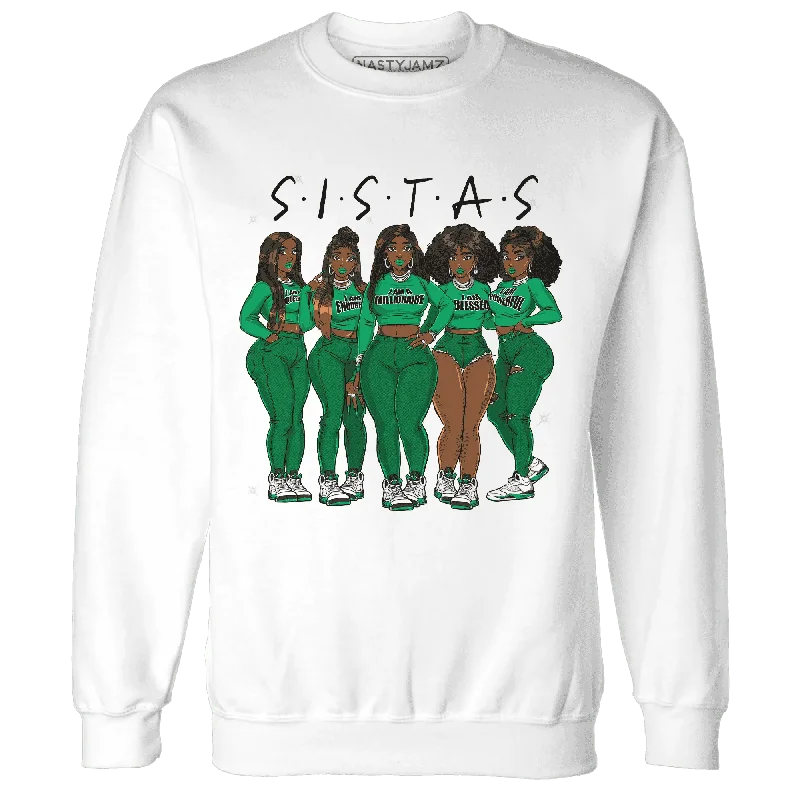 NastyJamz Lucky Green 5s Sweatshirt Match Sistas Melanin Girl