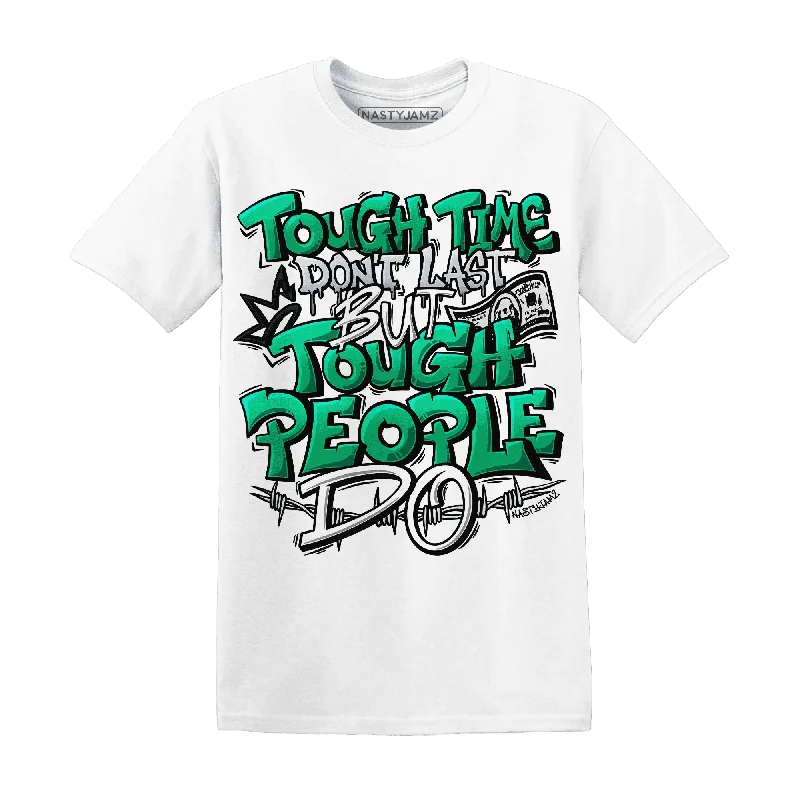 NastyJamz Lucky Green 5s T-Shirt Match Tough People Never Fall