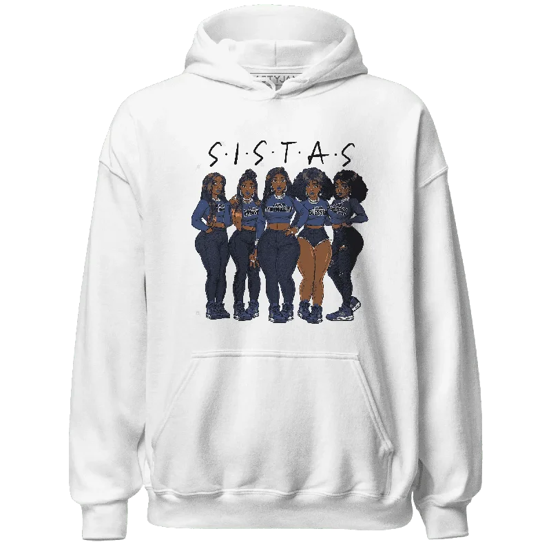 NastyJamz Midnight Navy 5s Hoodie Match Sistas Melanin Girl