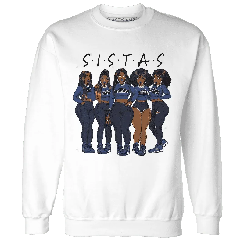 NastyJamz Midnight Navy 5s Sweatshirt Match Sistas Melanin Girl