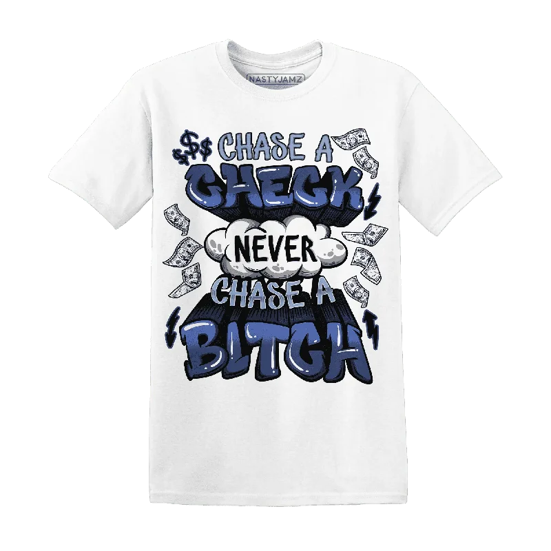 NastyJamz Midnight Navy 5s T-Shirt Match Chase A Check