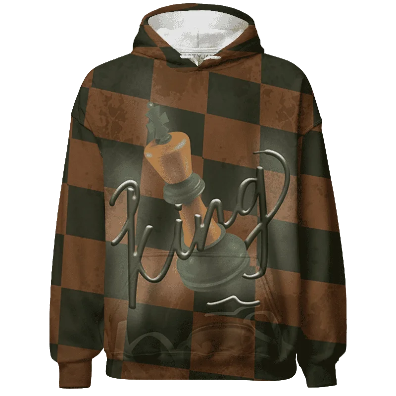 NastyJamz Olive 5s Hoodie Match Black King All-Over Print