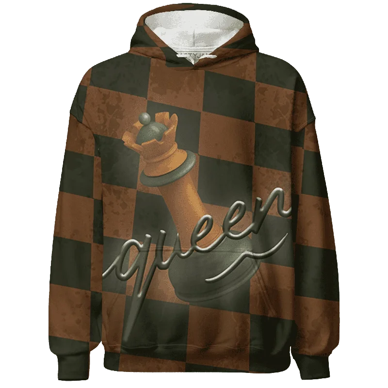 NastyJamz Olive 5s Hoodie Match Black Queen All-Over Print