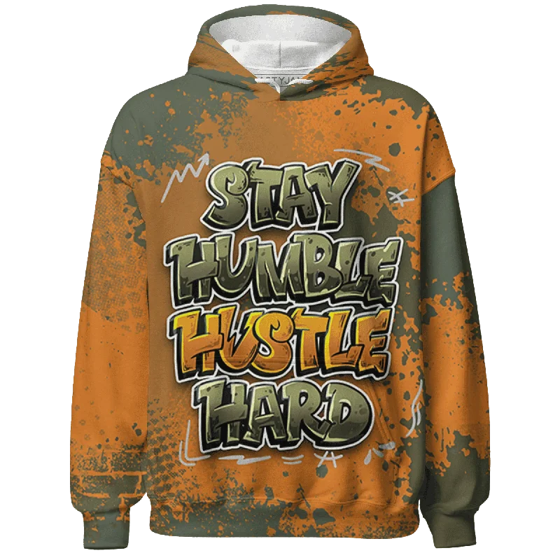 NastyJamz Olive 5s Hoodie Match Stay Humble Hustle Hard All-Over Print