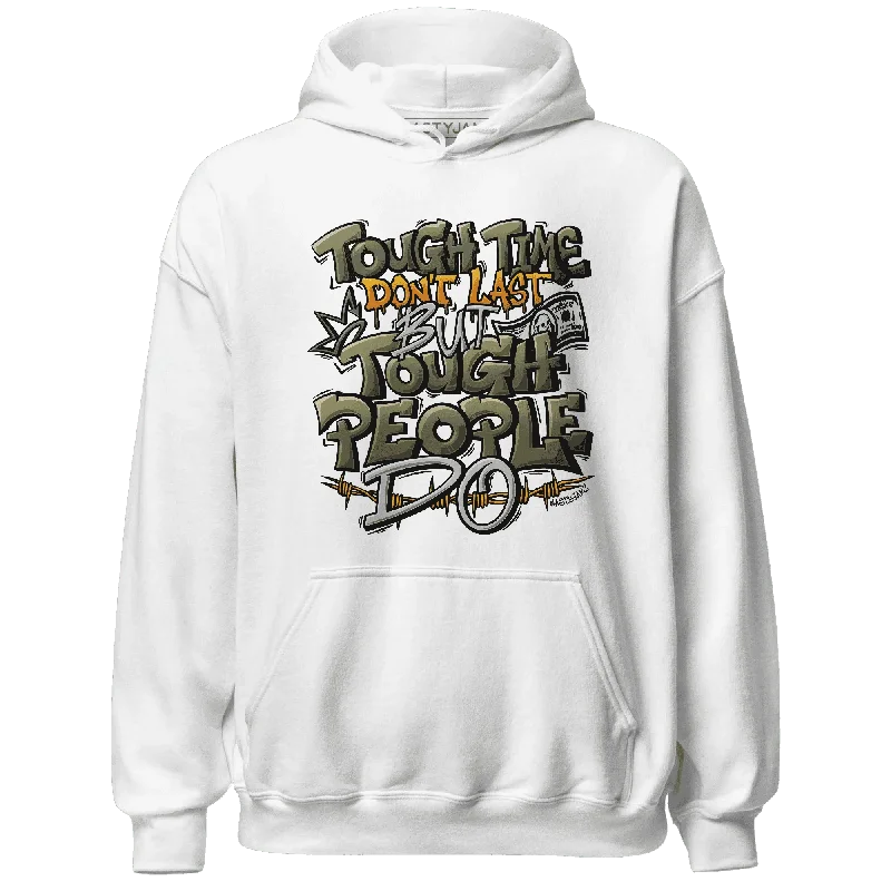 NastyJamz Olive 5s Hoodie Match Tough People Never Fall