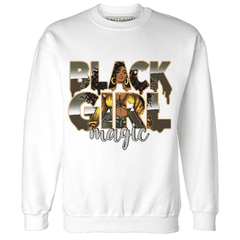 NastyJamz Olive 5s Sweatshirt Match Black Girl Magic