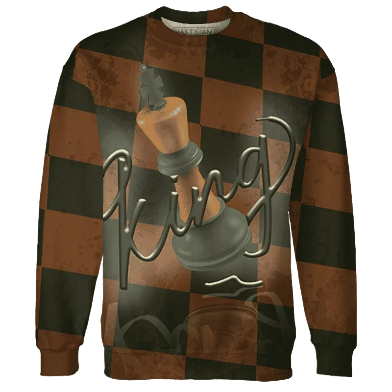 NastyJamz Olive 5s Sweatshirt Match Black King All-Over Print