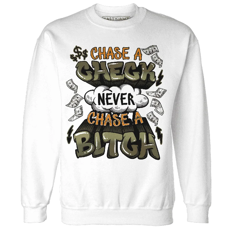 NastyJamz Olive 5s Sweatshirt Match Chase A Check