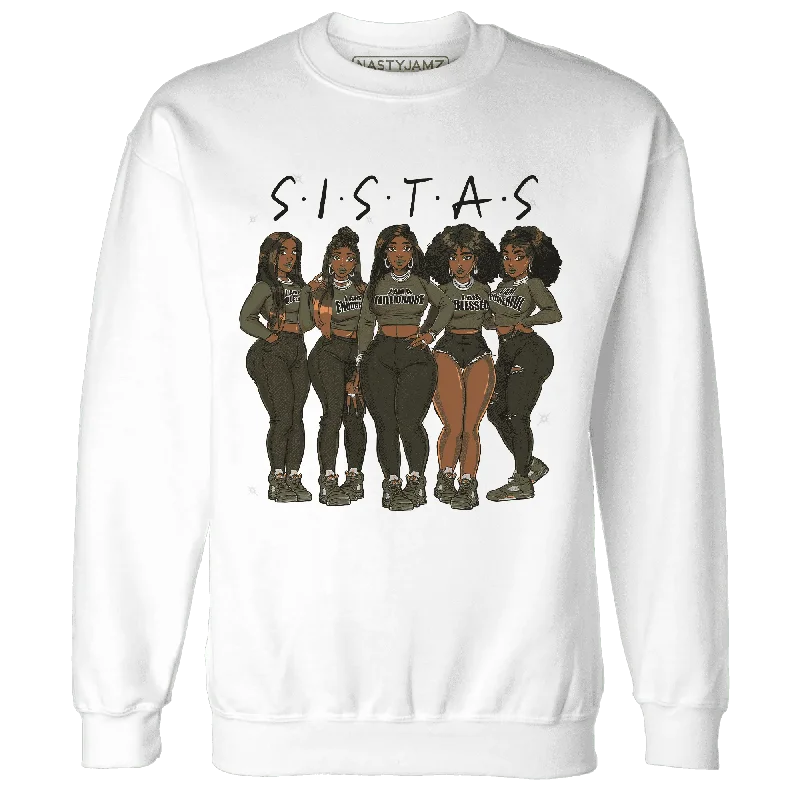 NastyJamz Olive 5s Sweatshirt Match Sistas Melanin Girl