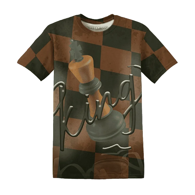 NastyJamz Olive 5s T-Shirt Match Black King All-Over Print