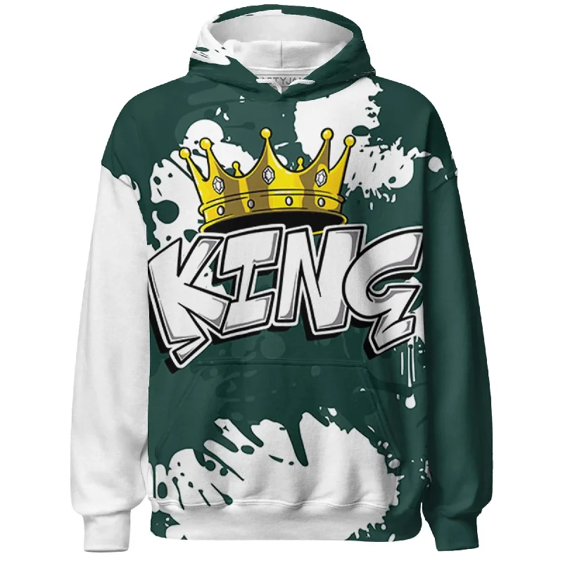 NastyJamz Oxidized Green 4s Hoodie Match KING All-Over Print